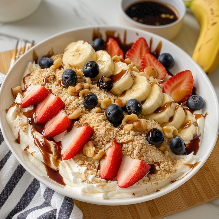 Fresh Banana Split Breakfast: A Family Favorite 2 fresh banana split breakfast