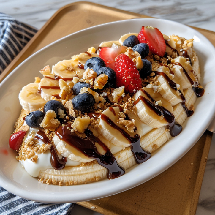 Fresh Banana Split Breakfast: A Family Favorite 4 fresh banana split breakfast