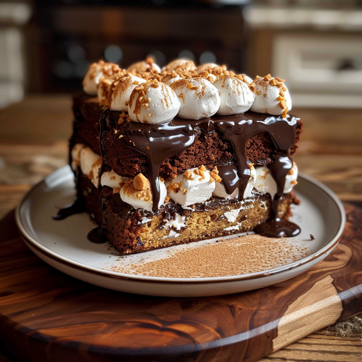 Best Decadent Mores Cake You Recipe