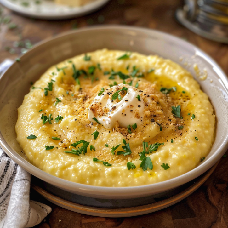 No-Fail Luscious Creamy Polenta Topped Recipe
