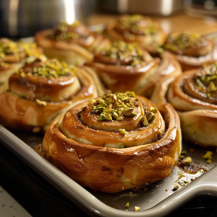Homemade Pistachio Cinnamon Rolls from Scratch 3 homemade pistachio cinnamon rolls