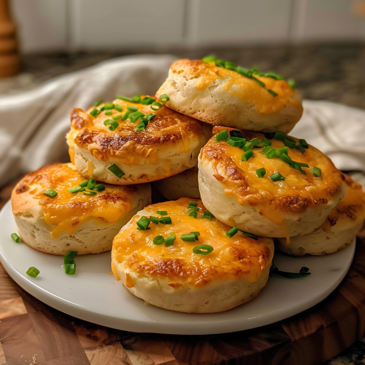 How to Make the Best Cheddar Scallion English Muffins 3 cheddar scallion english muffins