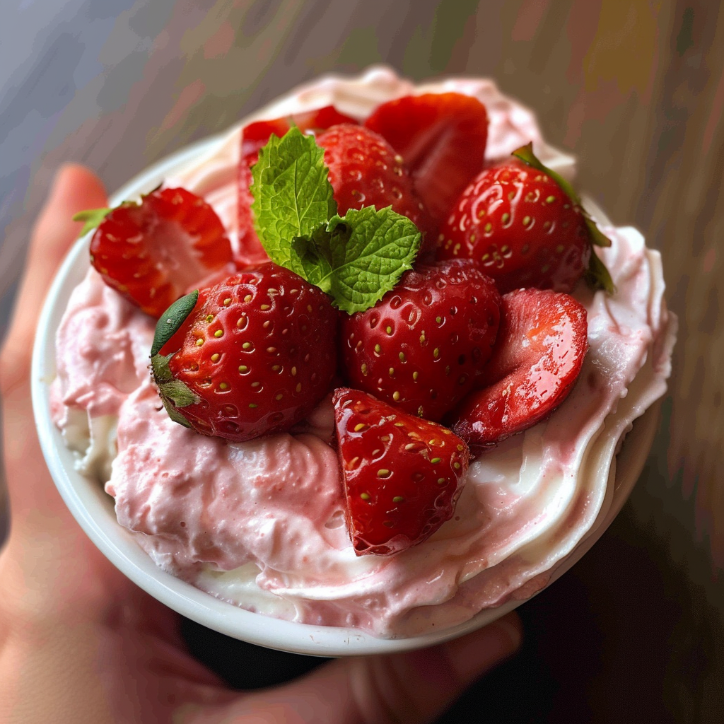 Delicious Decadent Roasted Strawberry Whipped 2 decadent roasted strawberry whipped