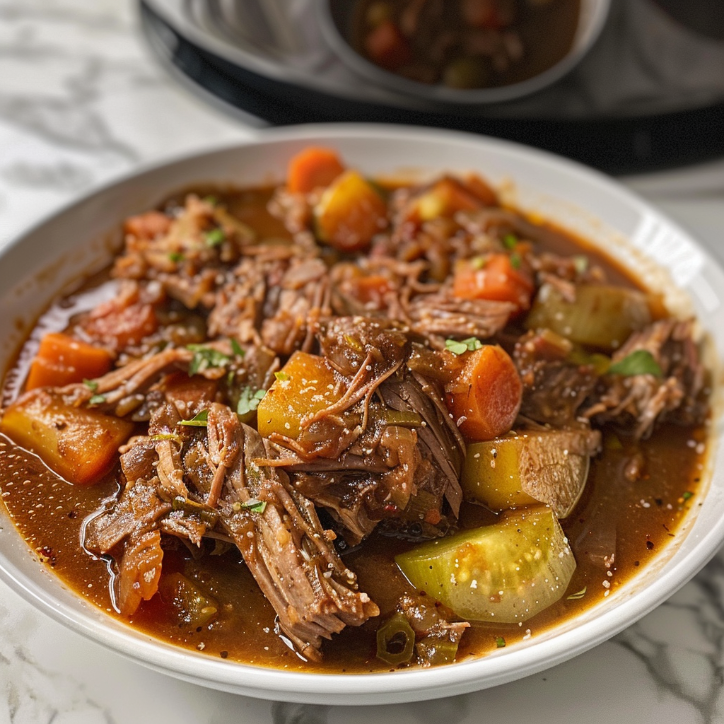 Easy Homemade Slow Cooker Tender Pot