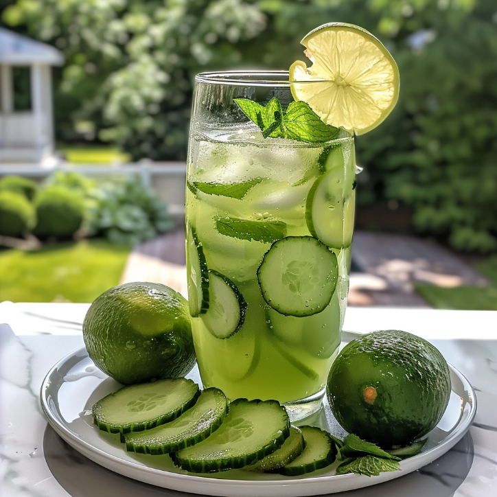 Irresistible Refreshing Cucumber Mint Limeade 4 refreshing cucumber mint limeade
