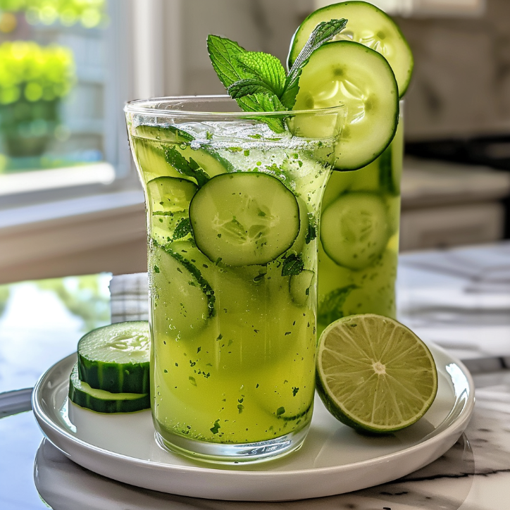 Irresistible Refreshing Cucumber Mint Limeade 3 refreshing cucumber mint limeade