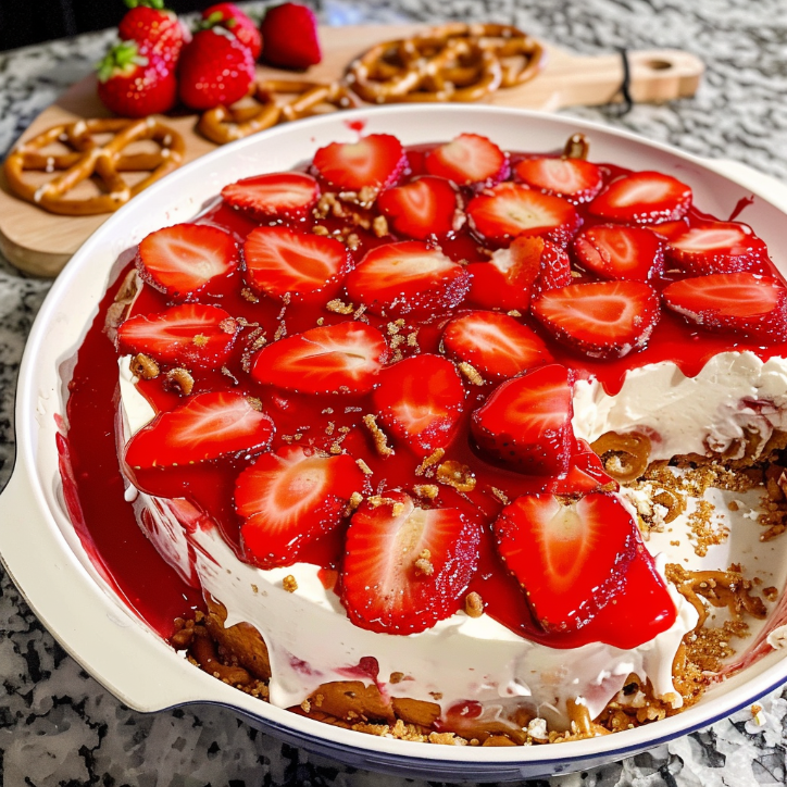 How to Make the Best Strawberry Pretzel Salad Cool 3 strawberry pretzel salad cool