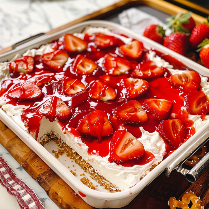 How to Make the Best Strawberry Pretzel Salad Cool 4 strawberry pretzel salad cool