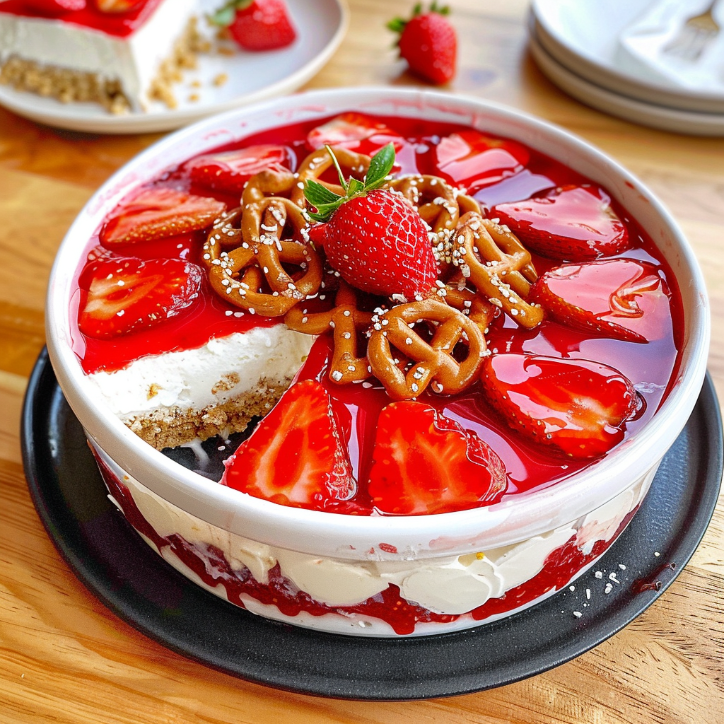 How to Make the Best Strawberry Pretzel Salad Cool 2 strawberry pretzel salad cool
