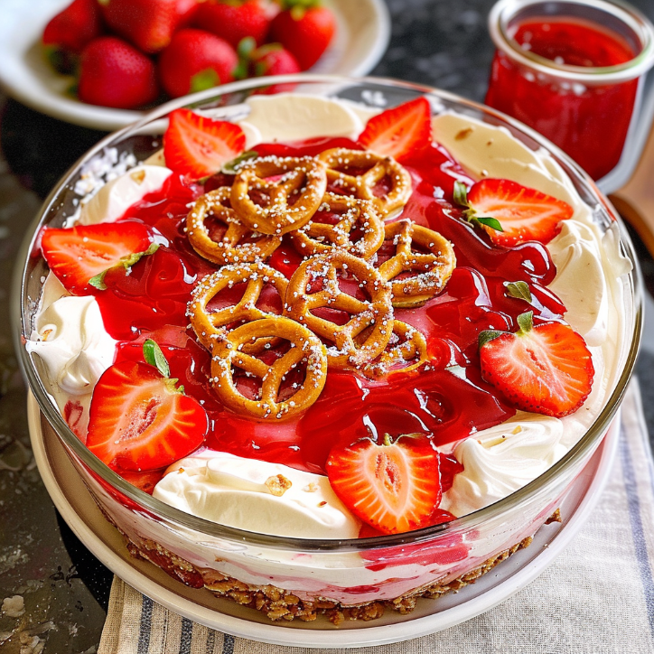 How to Make the Best Strawberry Pretzel Salad Cool