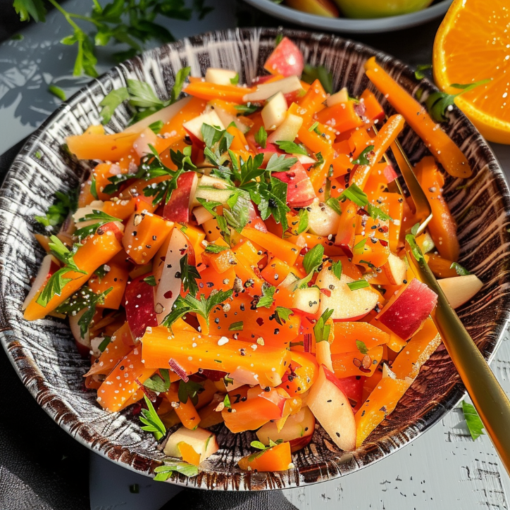 Zesty Carrot Apple Salad for the Whole Family 4 zesty carrot apple salad