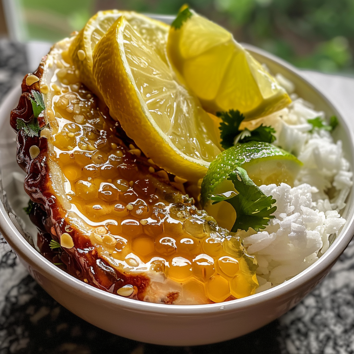 honig limetten hnchen mit