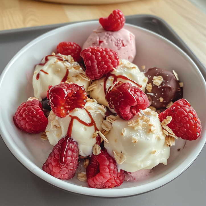 fruchtige joghurt bites zwischendurch