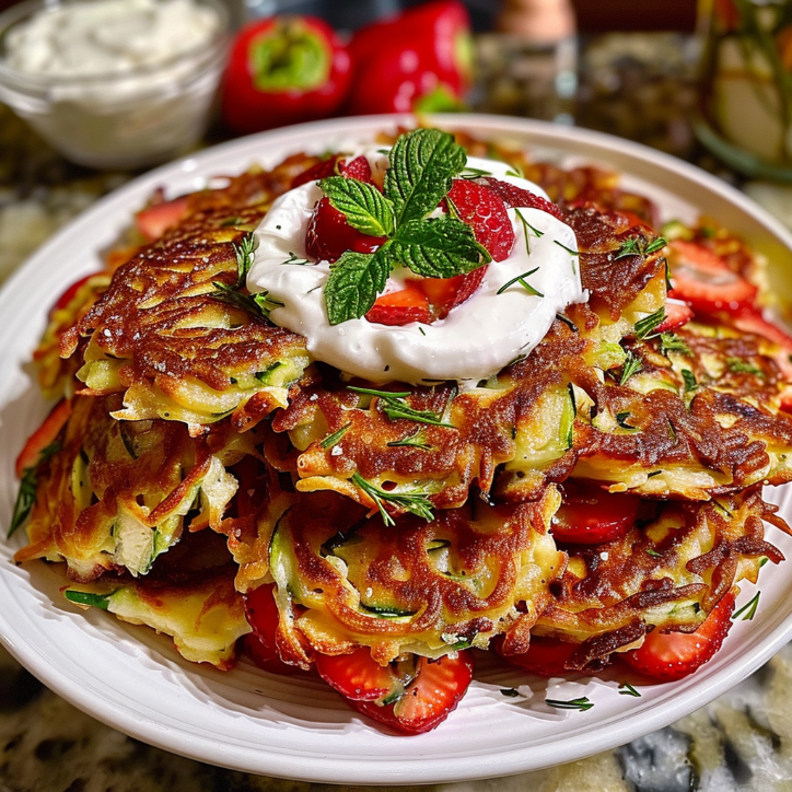 how make zucchini fritters
