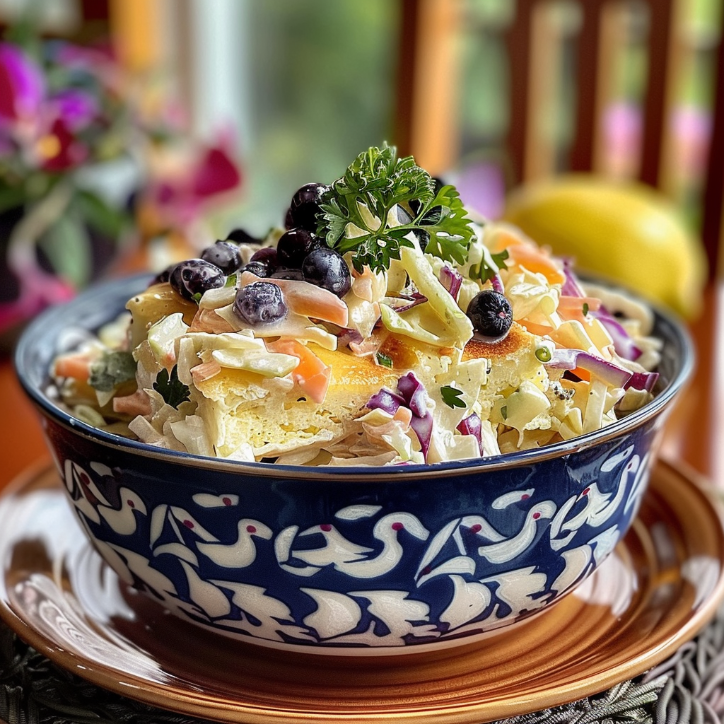 flavorful hawaiian coleslaw
