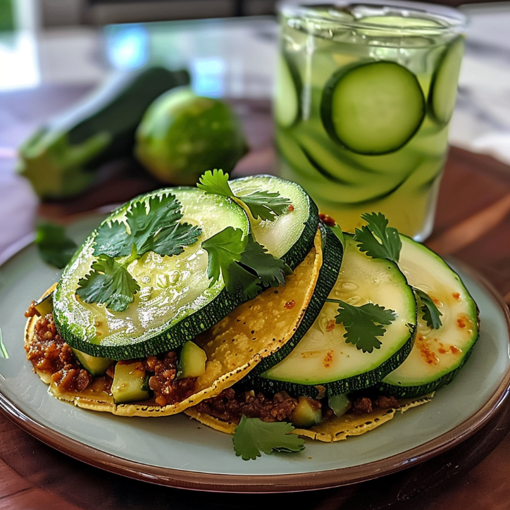 how make zucchini taco