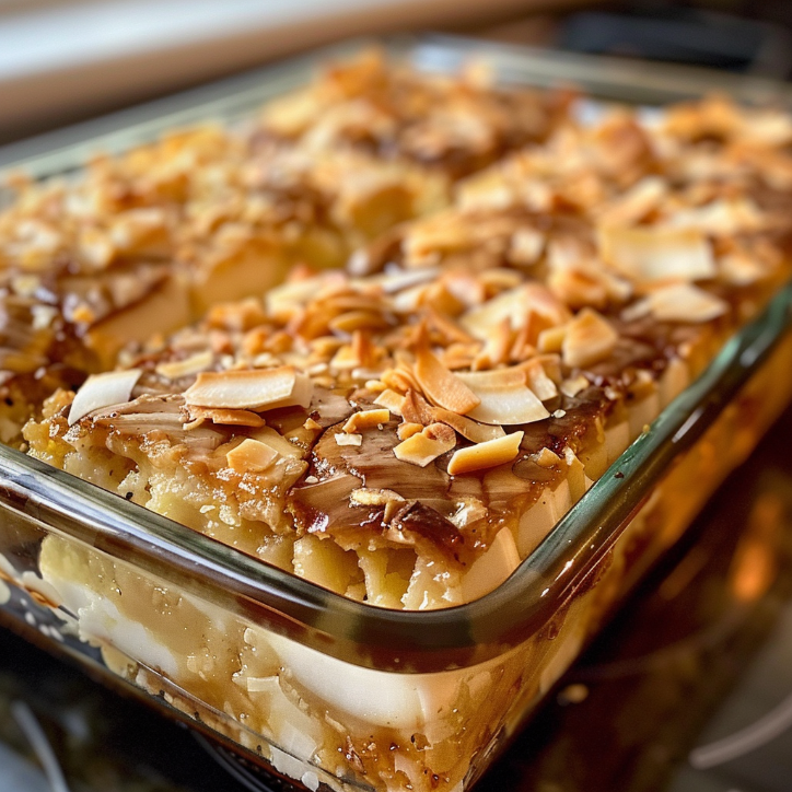 family friendly bake coconut