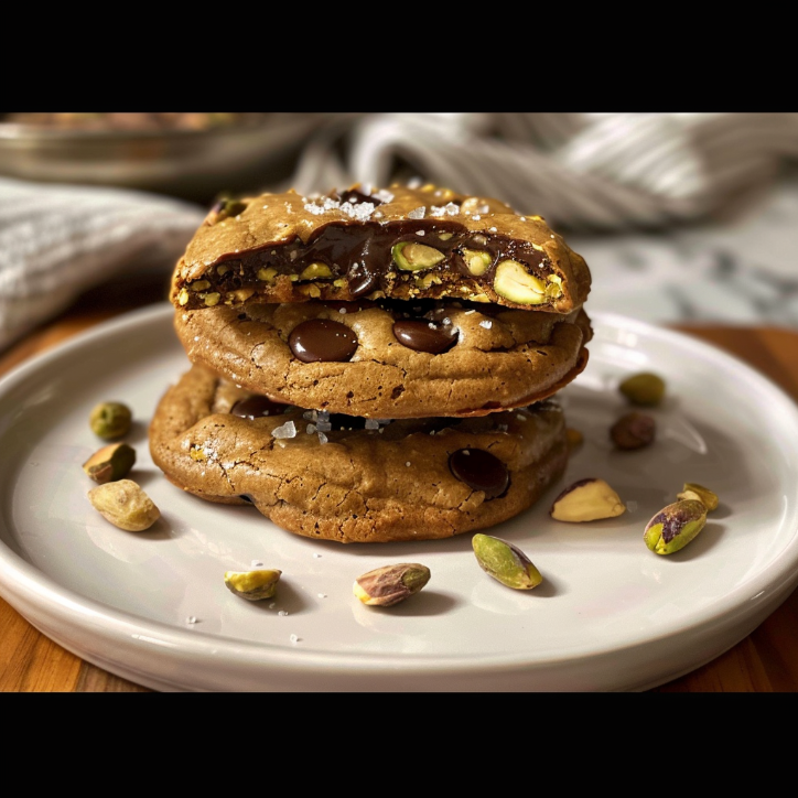 Salted Pistachio Chocolate Chunk from Scratch 2 salted pistachio chocolate chunk