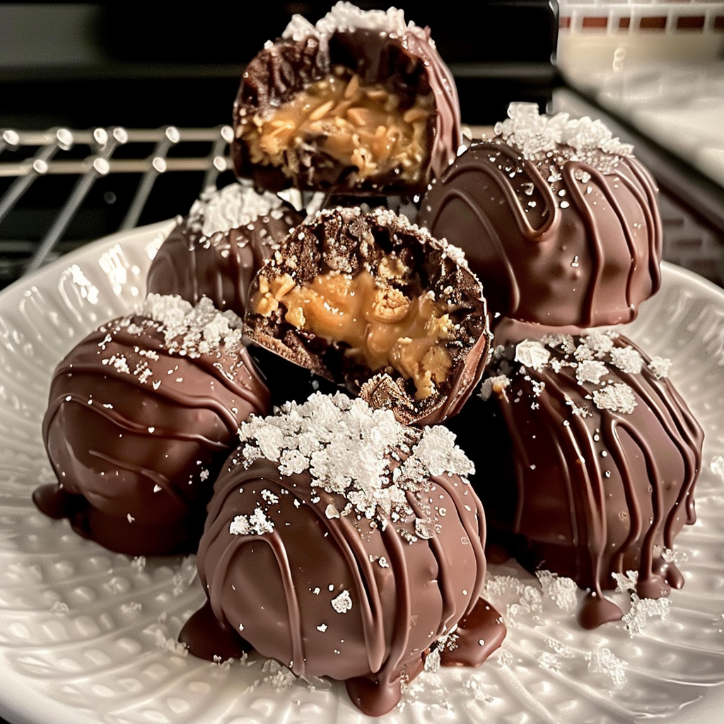 Chocolate Peanut Butter Snowballs for the Whole Family 4 chocolate peanut butter snowballs