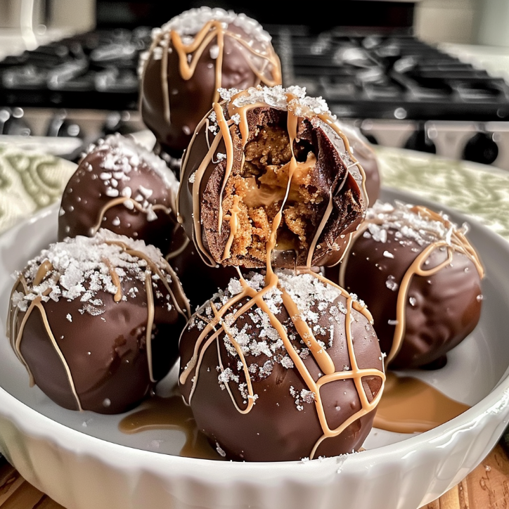 Chocolate Peanut Butter Snowballs for the Whole Family 2 chocolate peanut butter snowballs