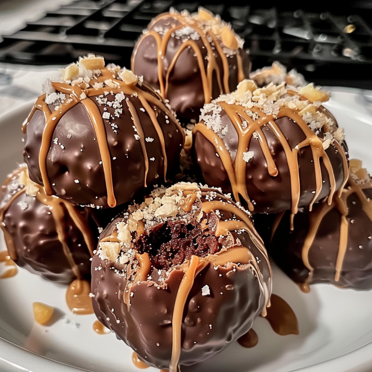 Chocolate Peanut Butter Snowballs for the Whole Family 3 chocolate peanut butter snowballs