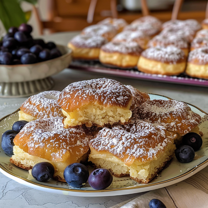 ciasto jagodami chrupi bez