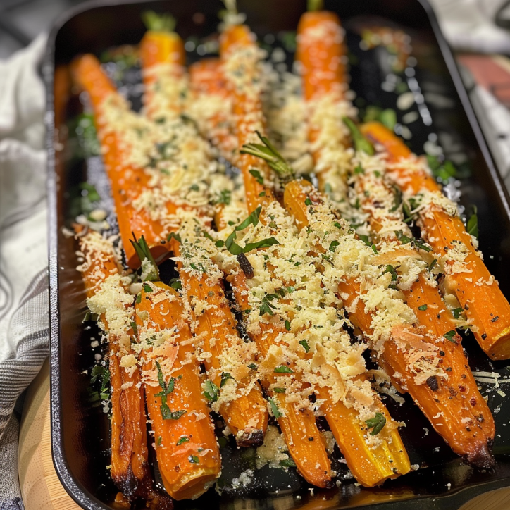 crispy parmesan carrots your