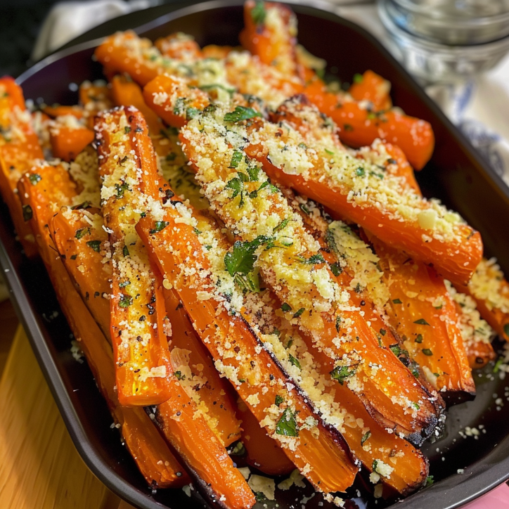 crispy parmesan carrots your