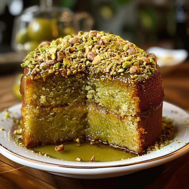 Irresistible Irresistibly Sticky Pistachio Sponge 1 Irresistible Irresistibly Sticky Pistachio Sponge