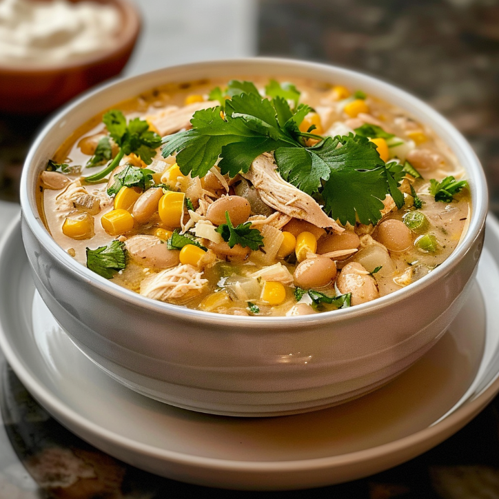 high-protein white chicken chili