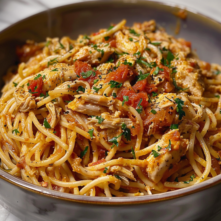 Crock Pot Chicken Spaghetti for the Whole Family 1 Crock Pot Chicken Spaghetti for the Whole Family