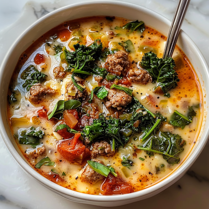 keto tuscan soup recipe