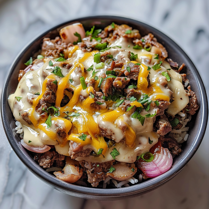 Garlic Butter Broccoli Cheddar Soup