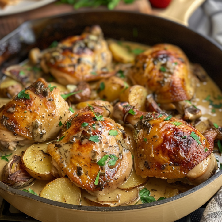 How to Make the Best Herb Roasted Chicken Creamy 2 herb roasted chicken creamy