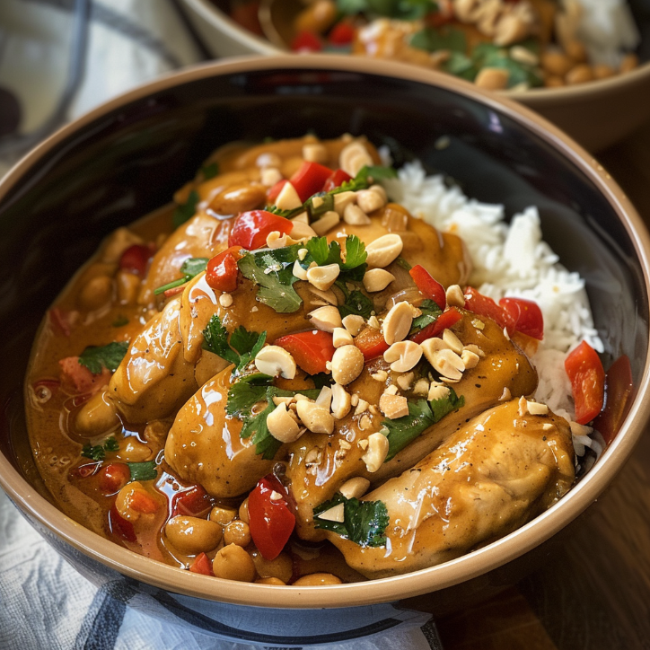 thai peanut chicken
