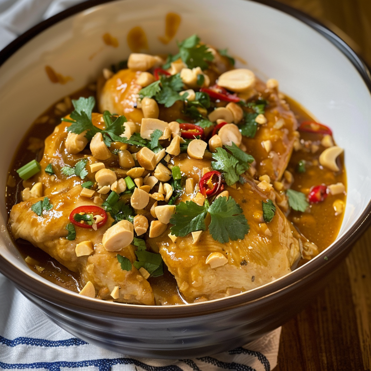 thai peanut chicken