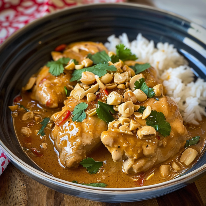 thai peanut chicken