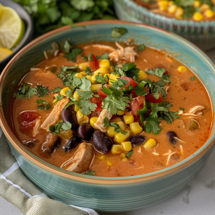 Chicken Enchilada Soup Your Family Will Love 3 chicken enchilada soup