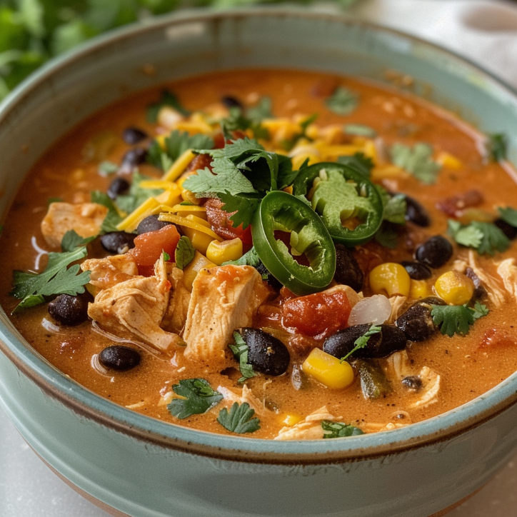 Chicken Enchilada Soup Your Family Will Love 4 chicken enchilada soup