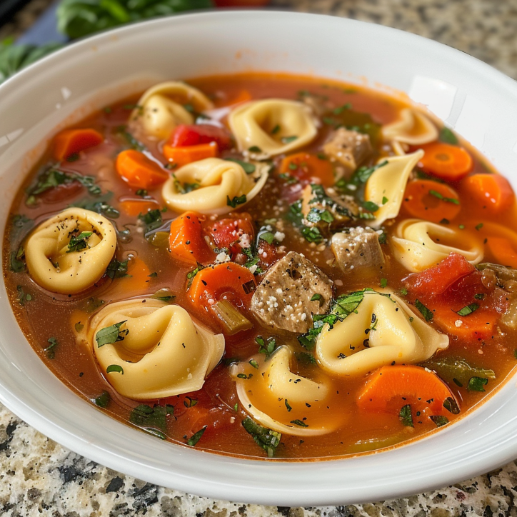 healthy tortellini soup