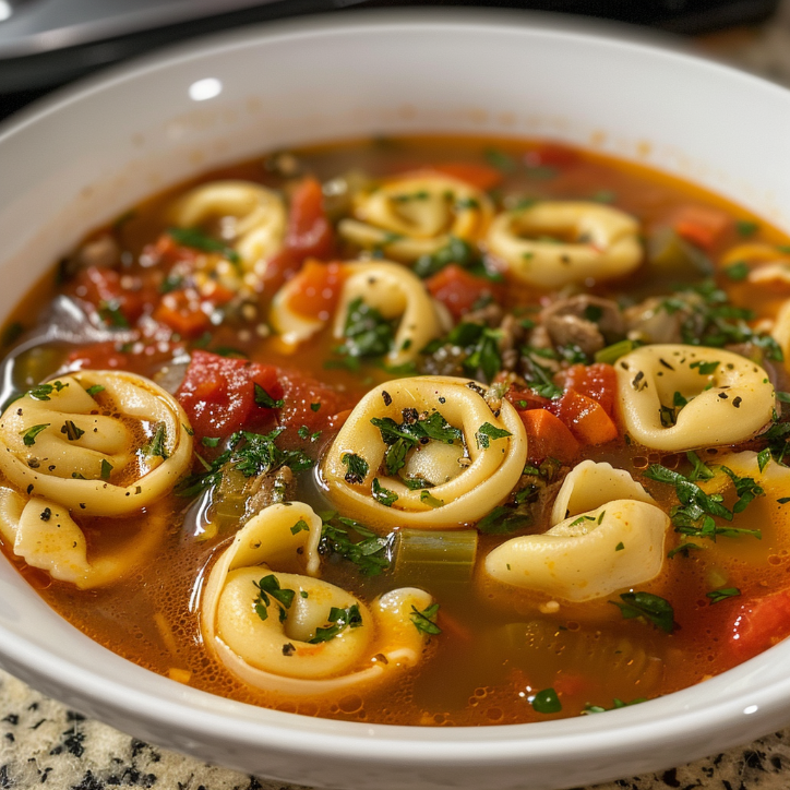 healthy tortellini soup