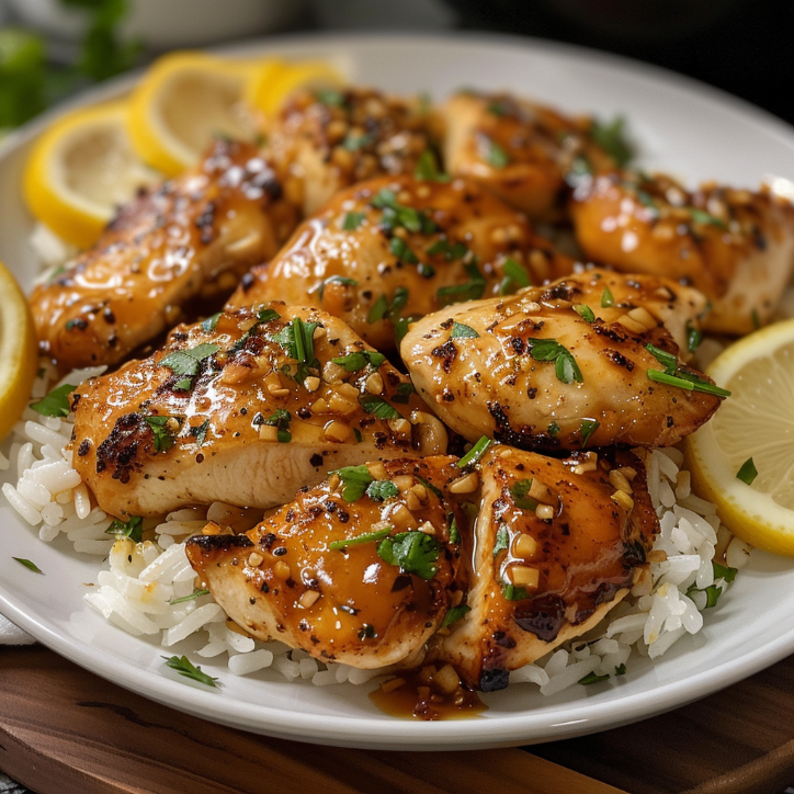 honey lemon garlic chicken