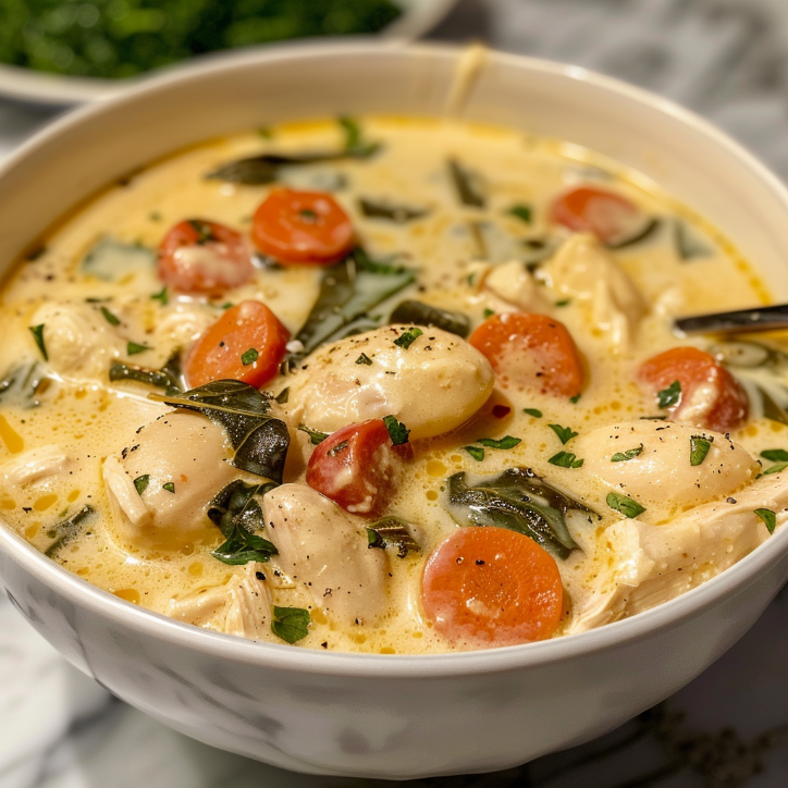 Creamy Marry Chicken Soup for the Whole Family