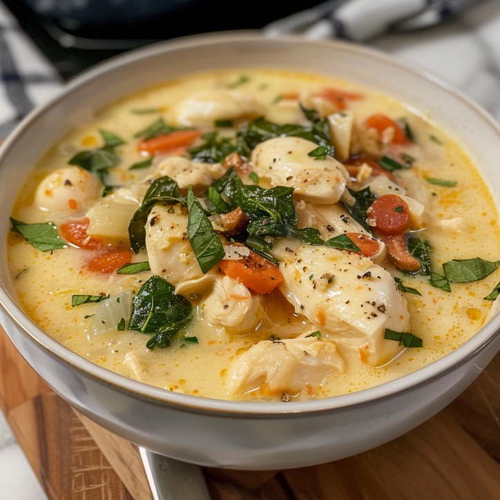creamy marry chicken soup
