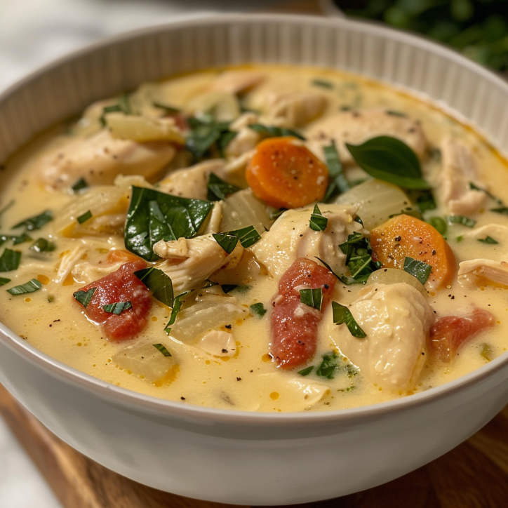 creamy marry chicken soup