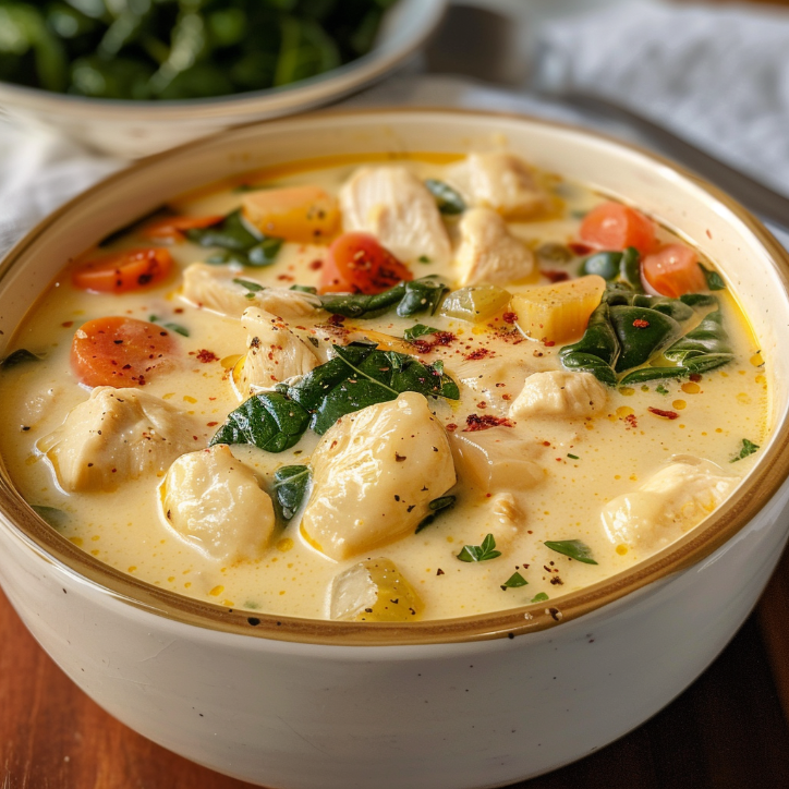 creamy marry chicken soup
