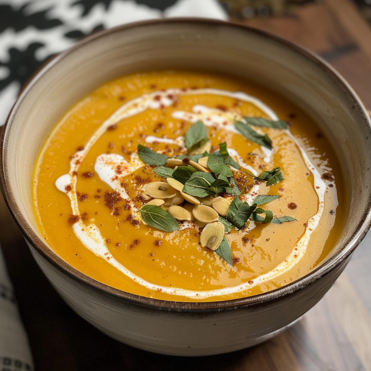 coconut curry pumpkin soup