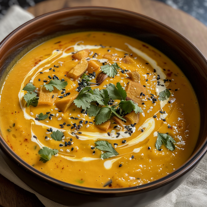 coconut curry pumpkin soup