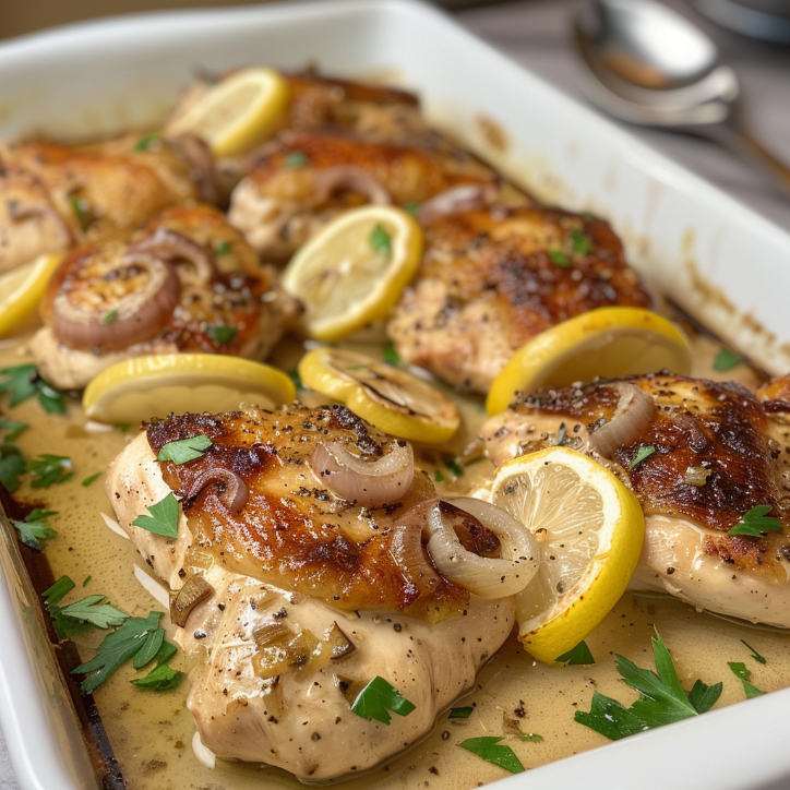 lemon shallot chicken