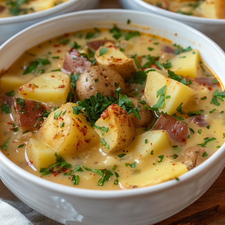 creamy cajun potato soup
